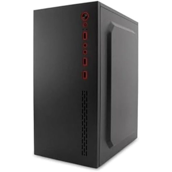 CoolBox PCC-MPC45-1 Sort Micro ATX taske - Midi Tower Format - COOLBOX Brand Sort