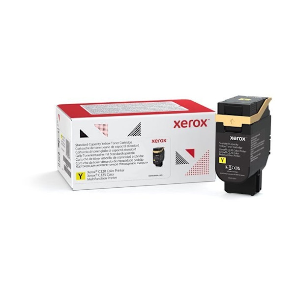 Tonerpatron - Xerox - C325 - Gul - Original - Pakke med 1