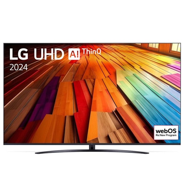 TV LED LG 75UT81 189 cm 4K UHD Smart TV 2024 Sort og Blå Sort