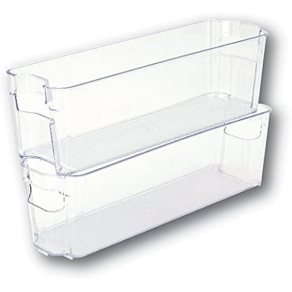 Jääkaapin säilytyslaatikko - MY FRIDGE - PLS273 - Elintarvikekäyttöinen muovi - Läpinäkyvä - 4 litraa Transparent