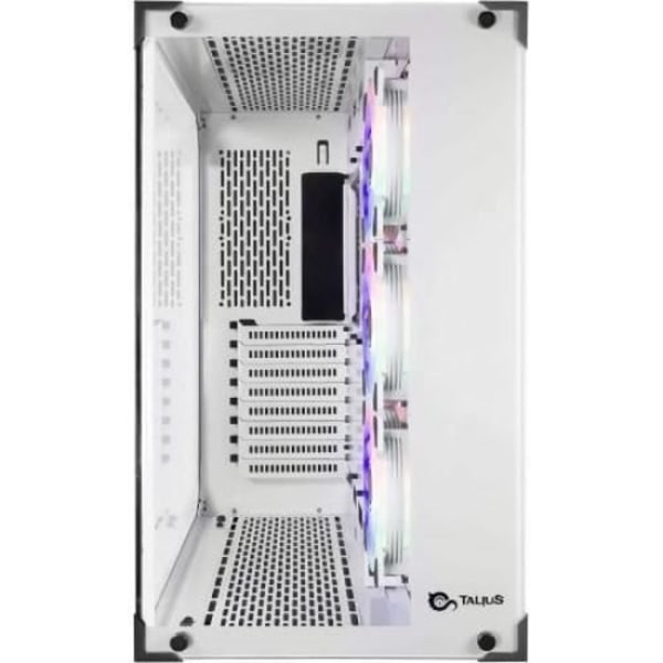Tietokonekotelo - Talius - Cronos RGB ATX - Valkoinen - RGB-valaistus - Yhteensopiva ATX/Micro-ATX/Mini-ITX
