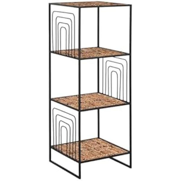 Hylly - HOME ESPRIT - Musta - Metalli - 68,45 x 37,54 x 47,98 cm - Monivärinen mångfärgad