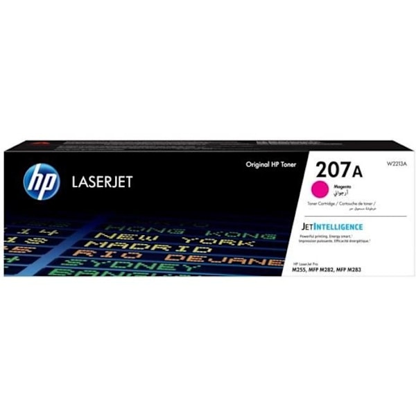 Tonerpatron HP 207 (W2213A) magenta til HP Color LaserJet Pro M255/MFP M282/M283