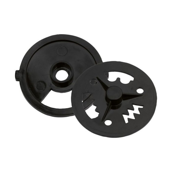 1000W Liha-mylly Clatronic FW3803-Ruostumaton teräs/Musta Rostfritt/svart