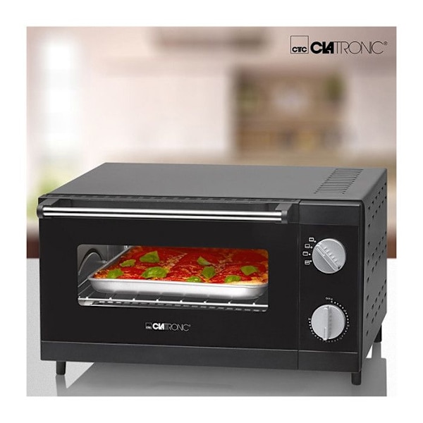 Mini pizzaugn 12L Clatronic MPO 3520 Svart