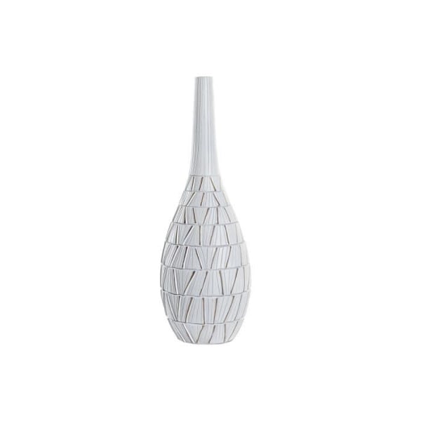 modern design vit vas 50 cm