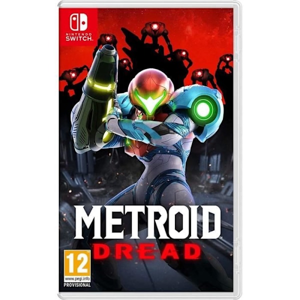 Nintendon Switchille tarkoitettu video peli METROID DREAD