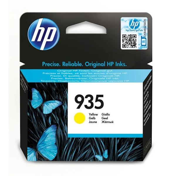 Blækpatron - HP - 935 - Gul - 4,5 ml - 400 sider