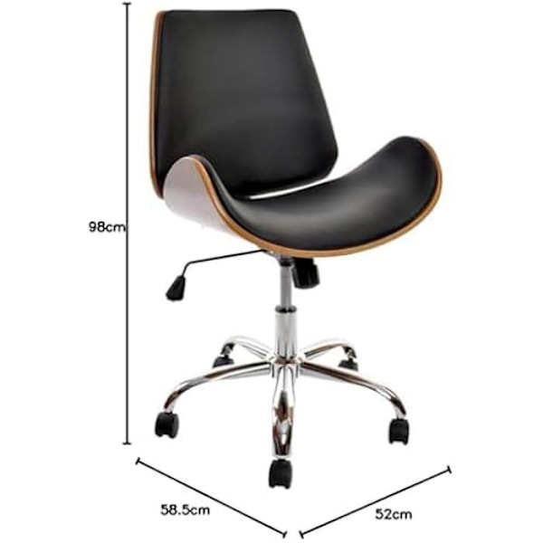 Stol - DKD HEMINNREDNING - Brun - Valnötsträ - 1 sits - Modern design kastanj