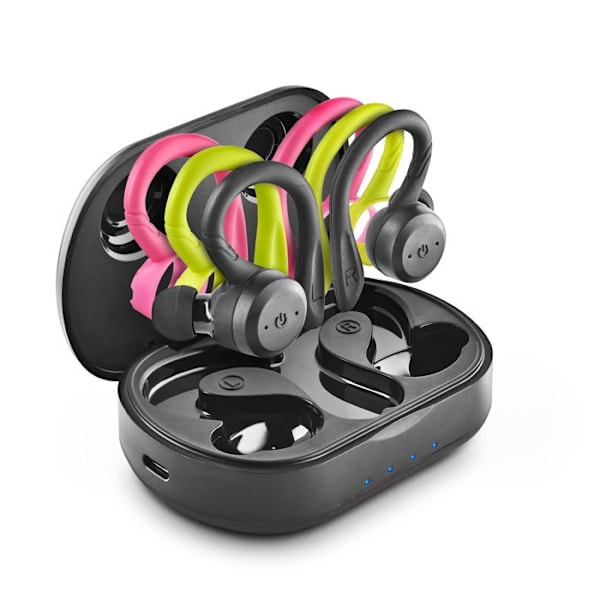 Trådlösa hörlurar - NGS - ARTICA JOGGER - Bluetooth 5.3 - IPX7 - 40h batteritid Svart