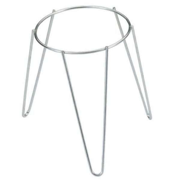 Urtepottestøtte - SATURNIA - 16 cm - Forzinket stål - Rund