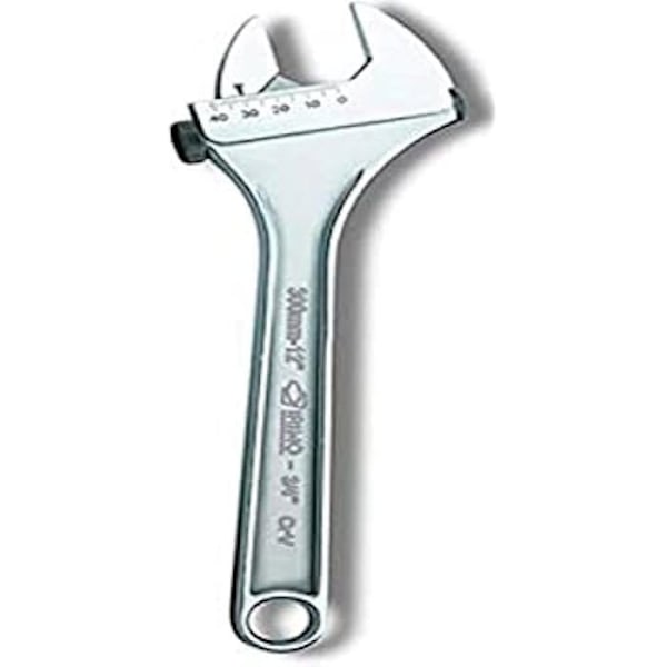 Justerbar skruenøgle - IRIMO - 12" - Sort - Holdbar - Nem at bruge sort