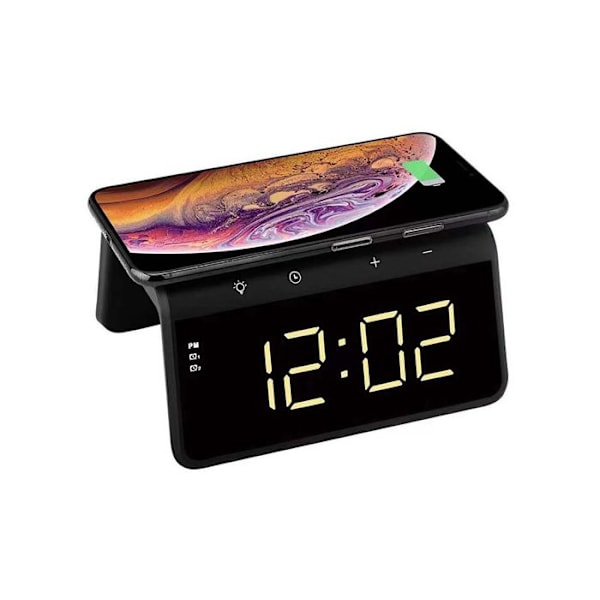 Trådløs telefonoplader 15W - Havit (W320) - Sort