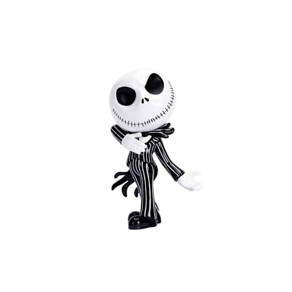 Jada - 253071004 - Jack Skellingtonin metallihahmo 10 cm, virallinen Disney-lisenssi, Glows in the Dark ()