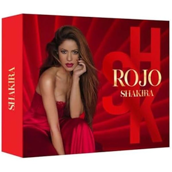 Shakira Rojo Vap Edp 50M+Bo 75 Hajuvesi - Naiset - Eau de Parfum - 50 ml - Itämainen - Meripihka - Gourmet