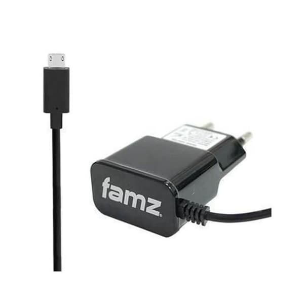 Micro USB-laturi 1.200mAh musta