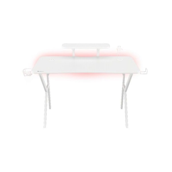 Genesis Holm 320 RGB Carbon White spillebord - NDS-1802