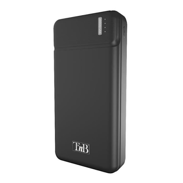 TNB kannettava akku 20000 mAh - musta