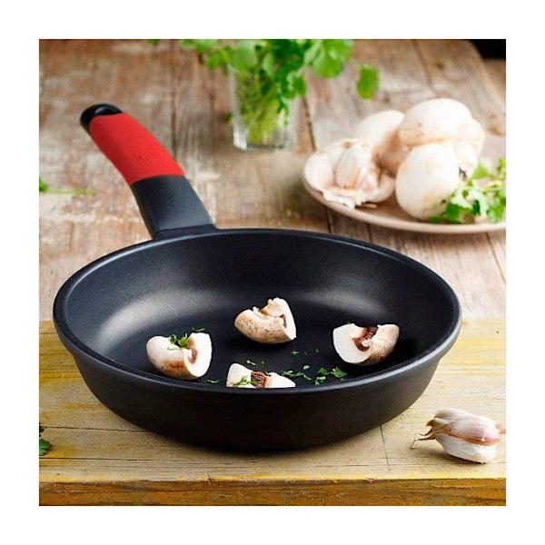 Stegepande - BRA - 20 cm - Støbt aluminium - Forstærket non-stick - Induktionskompatibel Tranbär