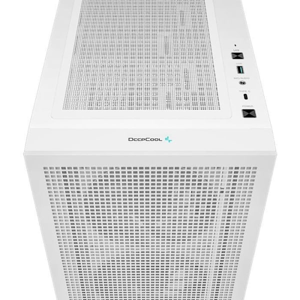 PC-kabinet uden strømforsyning - DEEPCOOL CH560 (Hvid) - Midt-tårn - E-ATX-format - A-RGB-blæsere