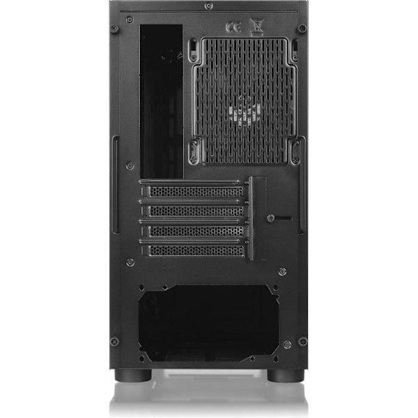 THERMALTAKE PC-kotelo Versa H17 - Mini Torni - Musta - Micro ATX -emolevylle (CA-1J1-00S1NN-00)