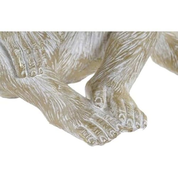 Koristeellinen hahmo - HOME ESPRIT - Kultainen trooppinen yhdistelmä - 21 x 17 x 25 cm - 3 kpl - Monivärinen Flerfärgad