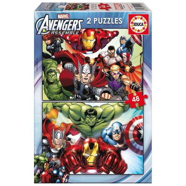 Palapeli 2 x 48 osaa: Avengers