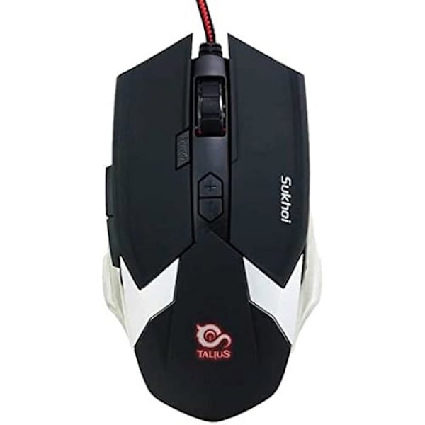Gamingmus - TALIUS - Sukhoi - 2500 DPI - LED-belysning - Metallstruktur Unik