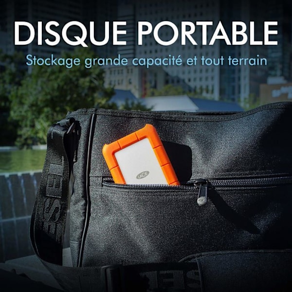 LaCie STFR1000800 ulkoinen kiintolevy - 2,5" - 1 TB - USB Type C