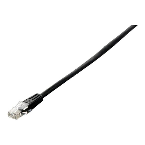 Equip Life Cordon de raccordement RJ-45 (M) til RJ-45 (M) 7,5 m UTP CAT 6 støbt, låst sort