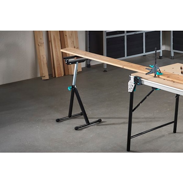 3-i-1 multifunktionsrullstativ - wolfcraft 6102300 Grå