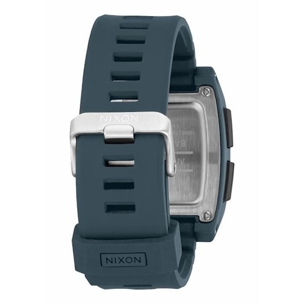 Ur - Nixon - Base Tide Pro - Genanvendt havplast - Vandtæt - Digital mörkt skiffer