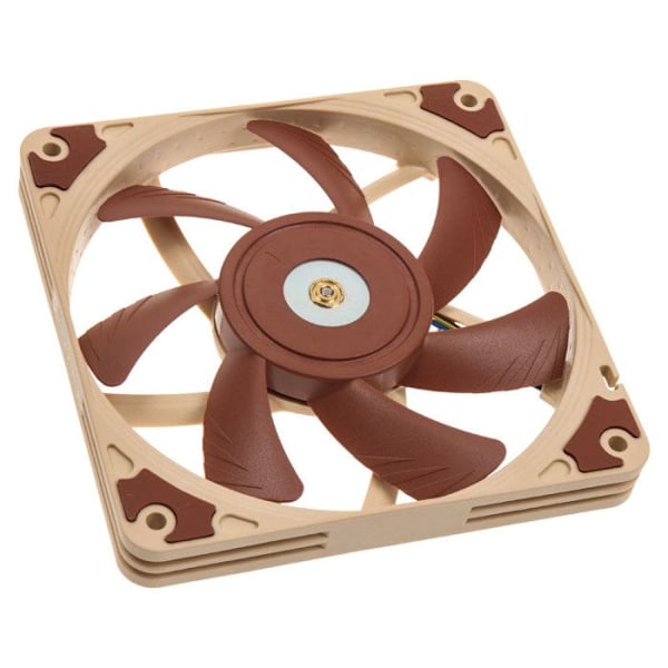 Ventilator - Noctua - NF-A12x15 FLX - 120mm - Beige - 15mm tyk