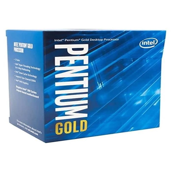Processor - INTEL - Pentium Gold G7400 - 6M Cache, op til 3,7 GHz (BX80715G7400)