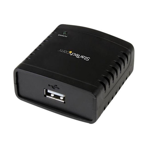 STARTECH 10/100 Mb/s verkko-LPR-tulostuspalvelin USB 2.0 -portilla - 1 x USB - 1 x verkko (RJ-45)