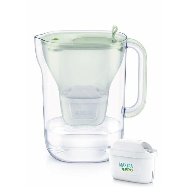 Brita Karahvi Suodatin Style Eco, tilavuus 2,4 l, MX PRO suodatin, vihreä 1052809