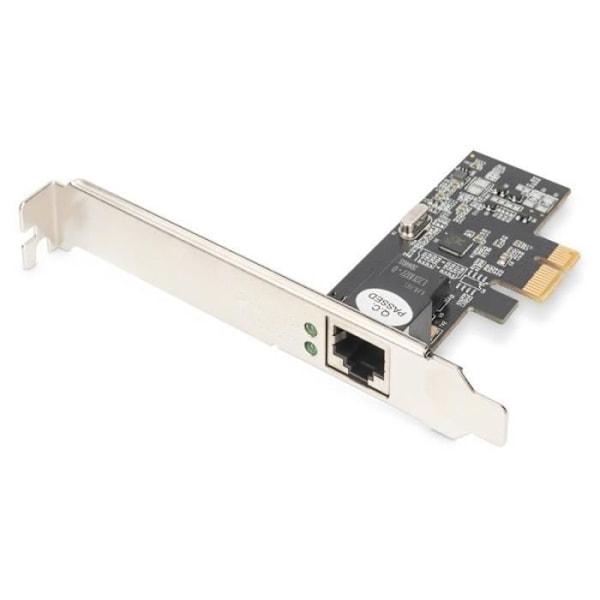 Digitus ASSMANN Gigit Ethernet PCI Express 2.5G netværkskort - 4016032473978 Sort