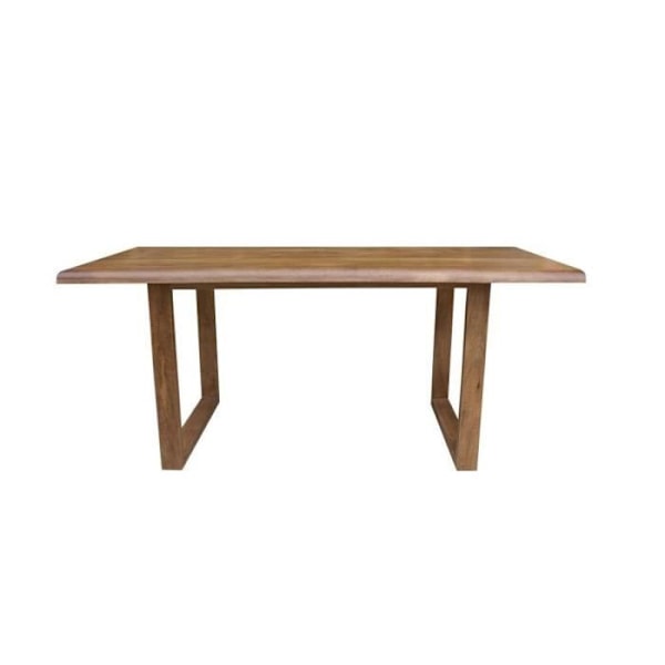 moderne stil spisebord naturligt træ 180 cm