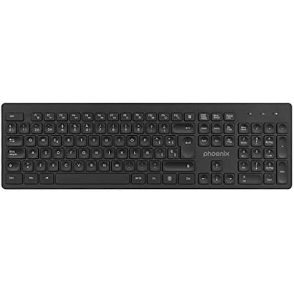 Phoenix K200 trådlöst multimediatangentbord Spanska QWERTY