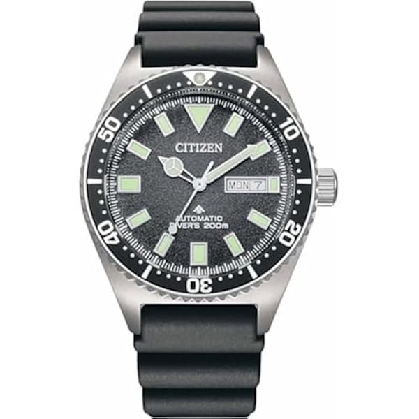 Mieskello CITIZEN NY0120-01E - Nahkahihna - Vedenpitävä 5 ATM - Kvartsiliike