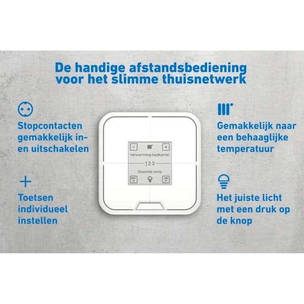 Trådlös belysningskontroll - AVM - FRITZ! DECT 440 - Vit - Intuitiv visning - Smart Home