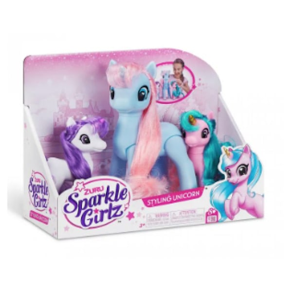 Leksak - ZURU - 100373 - Set med 3 - Unicornsortiment - Flerfärgad Flerfärgad