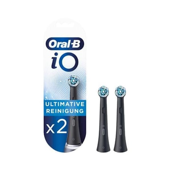Oral-B iO Ultimate Cleaning -vaihtoharjat, mustat