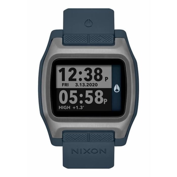 Ur - Nixon - High Tide - Digital - Kvarts - One size - Mørk skifer mörkt skiffer