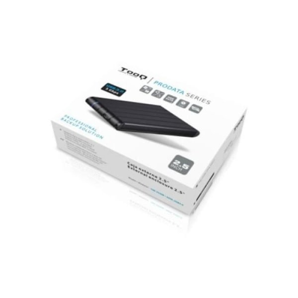 HDD-kabinet 2.5 Sata3 USB 3.0 Sort - TooQ TQE-2530B