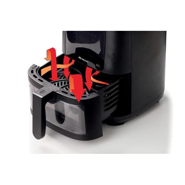 Ariete 4626 Oljefri Fritös Svart 1300 W 6 L