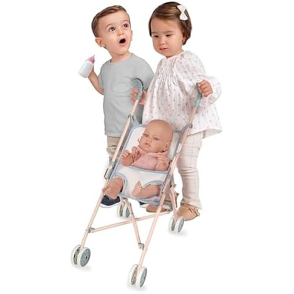 Foldbar dukkeklapvogn Coco DeCuevas 90080 Flerfärgad