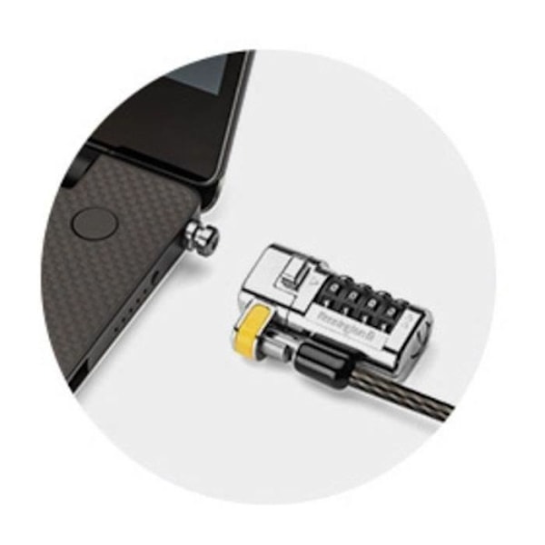 KENSINGTON ClickSafe Universal Combination Laptop Lock -turvakaapeli - 1,8 m