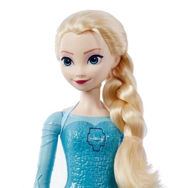 Disney - Jäätynyt Elsa - Laulaa nukke - Laulu 4 kielellä - 3 vuotta+ - JDX48