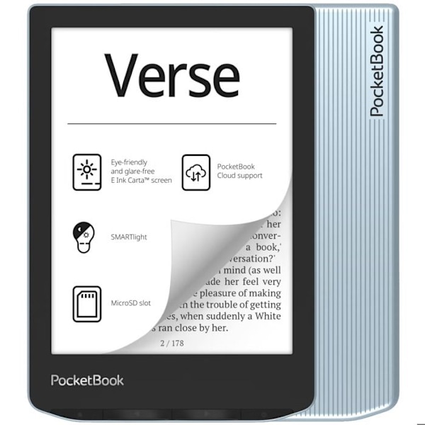 Pocketbook Verse PB629 ELEKTRONISK LÄSARE - Ljusblå